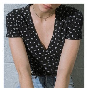 Brandy Melville Navy Wrap Too